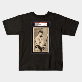 1910 PC796 Sepia Postcards -  TY COBB Kids T-Shirt